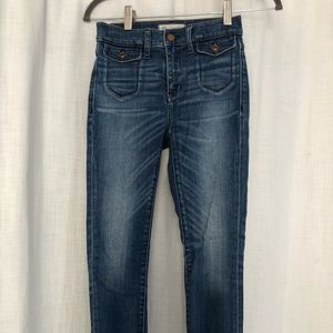 Madewell | High Rise Skinny Crop Jean | 24